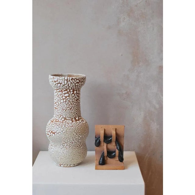C-018 White Stoneware Vase by Moïo Studio For Sale - Image 4 of 5