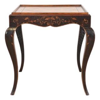 Milling Road for Baker Furniture Rococo Burlwood Side Tables - A Pair For Sale