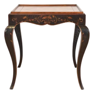 Milling Road for Baker Furniture Rococo Burlwood Side Tables - A Pair