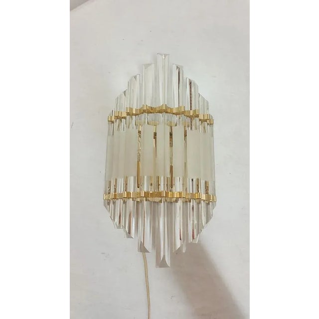 Murano Glass Sconce from Venini, Italy, 1970s For Sale - Image 15 of 15