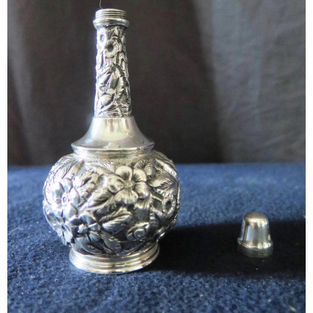 Art Nouveau Early 20th Century Black Starr & Frost Cologne Bottle For Sale - Image 3 of 7
