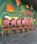 Red Spanish Revival Leather Dining Chairs - 6 For Sale - Image 8 of 13