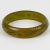 Art Deco Bakelite Carved Bracelet Bangle Translucent Asparagus Green For Sale - Image 3 of 4