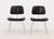 Mid-Century Modern Eames X Herman Miller DCM Plywood Chairs, Pair For Sale - Image 3 of 10