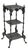 Antique French Renaissance Victorian Cast Iron Figural 3 Tier Plant Stand Table For Sale