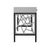Not Yet Made - Made To Order Tiffany Writing Desk - Light Gray For Sale - Image 5 of 9