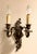19th Century 19th Century French Rococo Cast Bronze 2 Arm Sconces - a Pair For Sale - Image 5 of 12