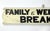 1940s Vintage Two Sided Hand Lettered Family & Weekly Rates Breakfast Sign For Sale - Image 5 of 7