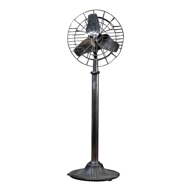 Mid 20th Century Space Age Industrial Floor-Length Fan by Airmaster For Sale