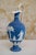 19th Century Antique 19th Century Wedgwood Dark Blue Jasperware Oinoche Vase, Urn or Ewer Decorated With Apollo and the Muses Circa 1850 For Sale - Image 5 of 18
