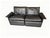 Dieter Rams Sofa in Black Leather by Dieter Rams for Vitsoe, 1970s For Sale - Image 4 of 4