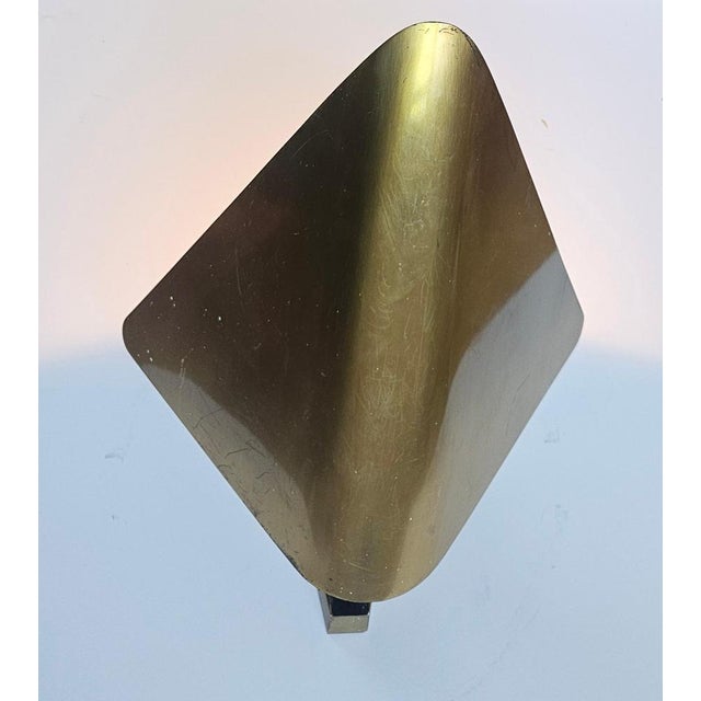 Mid-Century Brass Wall Lamps, Germany, 1970s, Set of 6 For Sale - Image 9 of 17