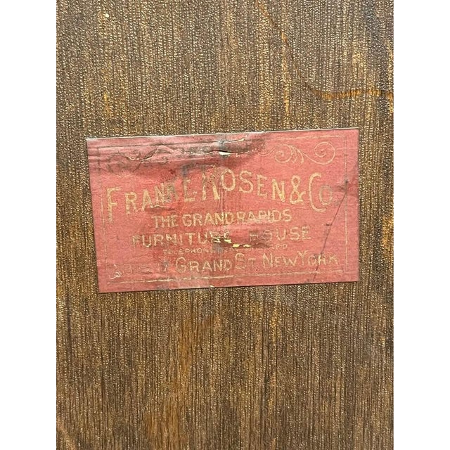 Antique Mahogany Gentlemen’s Dresser For Sale - Image 10 of 12