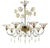 Romantic Murano Glass Chandelier with Floral Accents by Simoeng for Simoeng For Sale