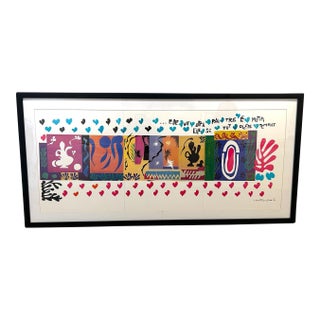 Massive Henri Matisse: The Thousand and One Nights Framed Lithograph For Sale
