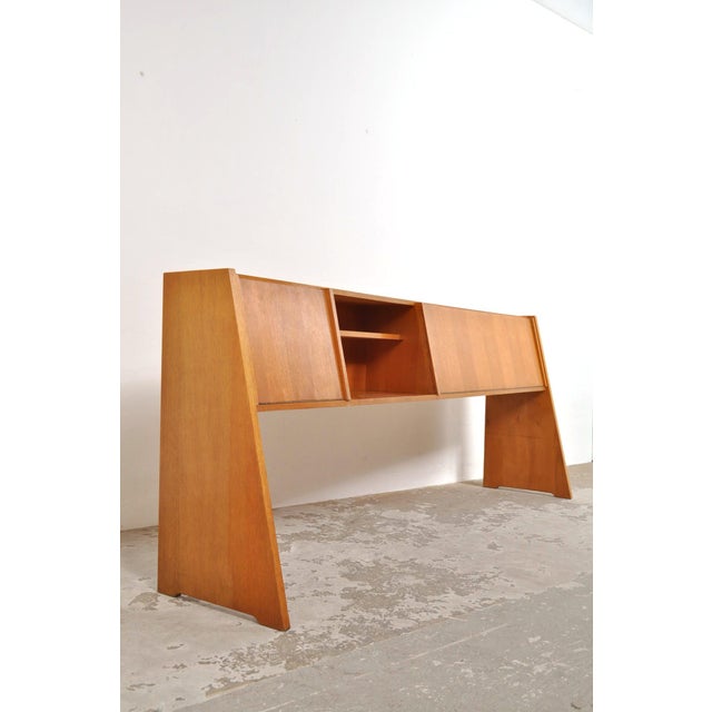 Mid-Century Slanted Front Sideboard, 1950s For Sale - Image 14 of 14