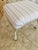 Charles Hollis Jones 1960s Lucite Waterfall Vanity Stool For Sale - Image 4 of 7