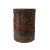 Wood Chinese Bamboo Relief Scholars Motif Carving Brush Pen Holder Art For Sale - Image 7 of 7