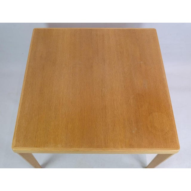 1960s Oak Coffee Table by Henning Kjærnulf for Vejle Chairs and Furniture Factory, 1960s For Sale - Image 5 of 12
