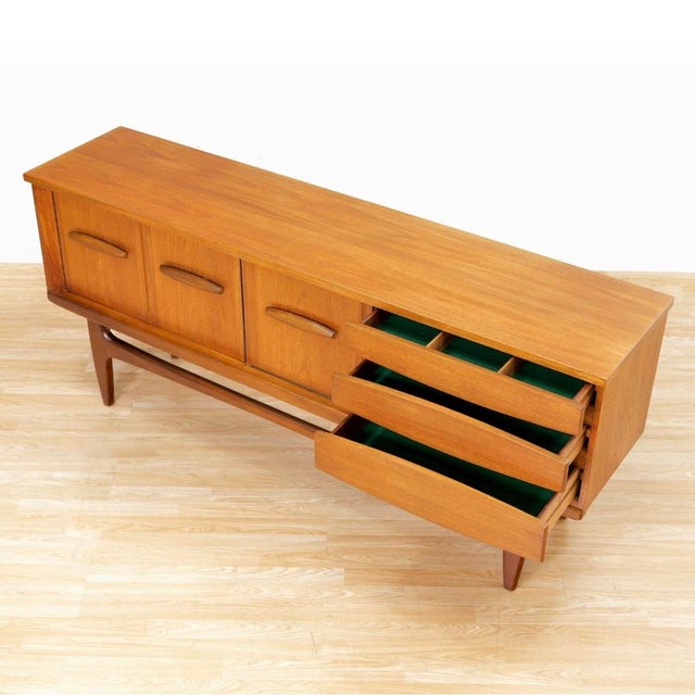 Jentique Mid Century Credenza by Jentique Furniture For Sale - Image 4 of 10