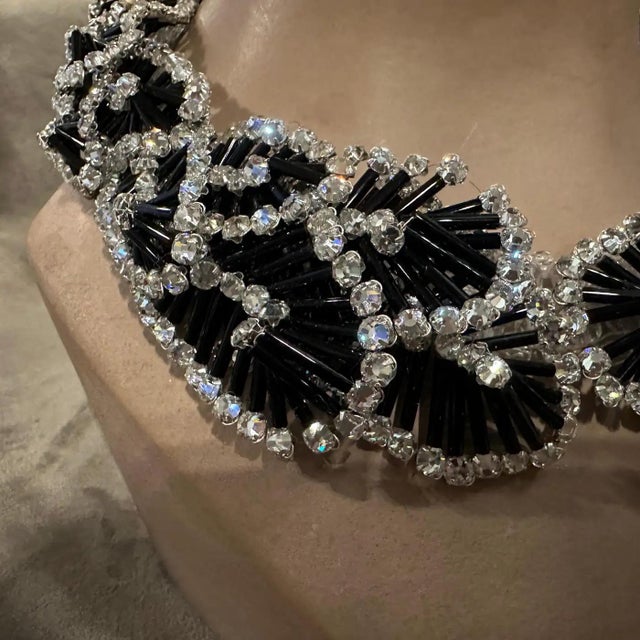 A 21st Century Iconic Black and White Multi Strand Necklace by Coppola E Toppo For Sale - Image 10 of 18