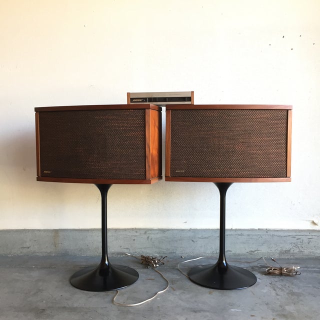 Vintage 1978 Bose 901 Series IV Speakers, Stands, Equalizer & Manual