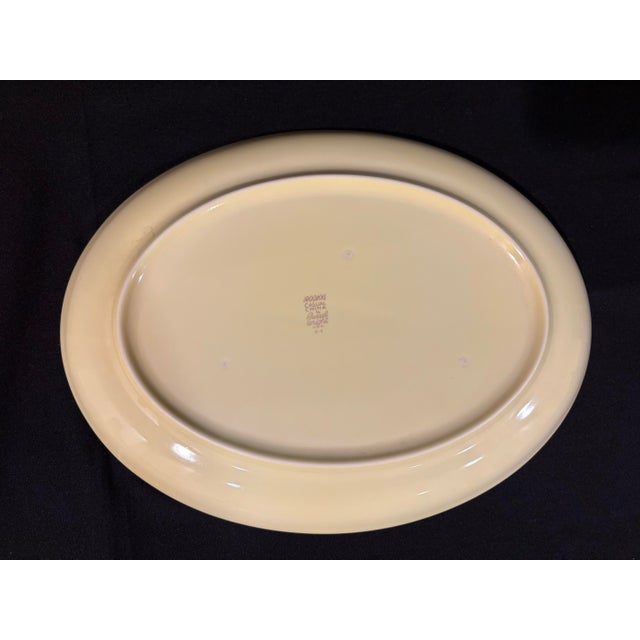 Mid 20th Century Mid 20th Century Iroquois Casual China Serving Platter From Designer Russel Wright For Sale - Image 5 of 6