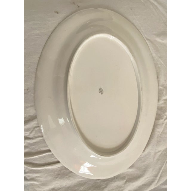 Ceramic Vintage Pope Gosser Gold Trimmed Tureen & Platter Set- 2 Pieces For Sale - Image 7 of 9