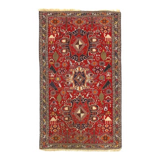 Pasargad DC Vintage Handmade Sumak Rug For Sale