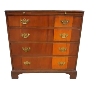 Baker Furniture Chippendale Four Drawer Chest of Drawers