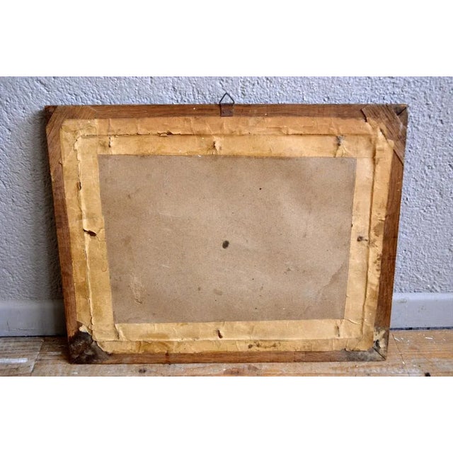 Nice design and atmosphere guaranteed for this beautiful painting done in ink. Graphics sober for this landscape with...