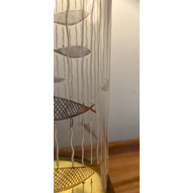 1950’s Atomic Cylinder Lamps - A Pair For Sale - Image 10 of 12