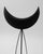 Brutalist Luna Sculptural Floor Lamp in Wrought Iron, 1980s For Sale - Image 3 of 4