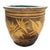 Victorian 19th Century Large Bird & Bamboo Art Pottery Chinese Egg Pot Jardinière Planter For Sale - Image 3 of 8