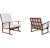 1960s Danish Modern Walnut Lounge Chairs by Ib Kofod Larsen for Selig - a Pair For Sale - Image 13 of 13