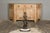 Metal English Iron Umbrella Stand with Dog and Tree Motif and White Receptacle For Sale - Image 7 of 12