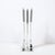 Mid-Century Modern Chrome & Frosted Lucite Fireplace Tool Set by Pace - 4 Pieces For Sale - Image 4 of 13