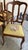 French Provincial Vintage Solid Oak French Provincial Style Needlepoint Chairs - Set of 4 For Sale - Image 3 of 4