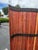 Alvar Aalto 1940s American Industrial Red Lacquer Wood & Leather Room Divider Screen For Sale - Image 4 of 8