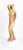Robert Hargrave (20th-21st c, American) Large Nude Wood Sculpture, laminated plywood, signed Robert Hargrave, 73', 53-1/2"...
