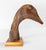 1970s Mid-Century Folk Art Found Driftwood Painted Goose or Duck Head For Sale - Image 5 of 9