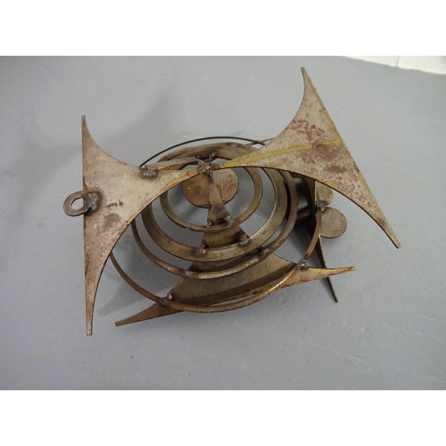 Brutalist Iron Candleholder by Henrik Horst, Denmark, 1960s For Sale - Image 9 of 13