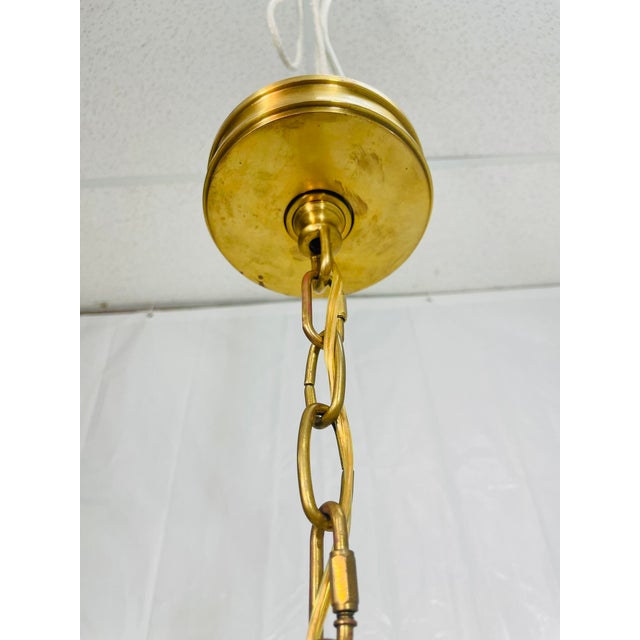 Vintage Chapman & Myers "Launceton" Brass Chandelier for Visual Comfort For Sale - Image 11 of 18