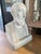 Distinguished 19th-century French School sculpture depicting Hippocrates, the legendary Greek physician traditionally...