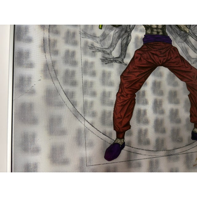Metal Keng Lau Signed and numbered 3/35 Pop Art Holographic 3D image of Bruce Lee For Sale - Image 7 of 10