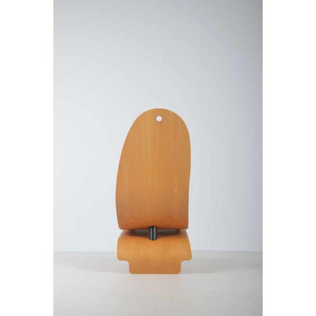 Danish Lounge Chair in Wood For Sale - Image 5 of 11