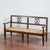 Rococo 18th Century Style Bench with Raffia and Straw Seat For Sale - Image 3 of 15