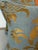 Nomi Stenciled Linen Lumbar Pillows in Celeste Blue, Usa For Sale - Image 11 of 11