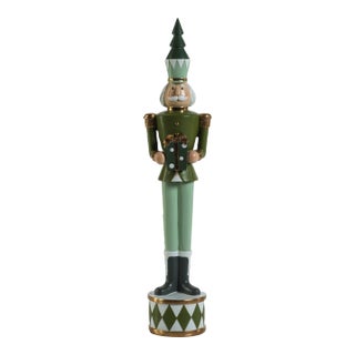 Clarence 18.5" Nutcracker Soldier Figurine For Sale