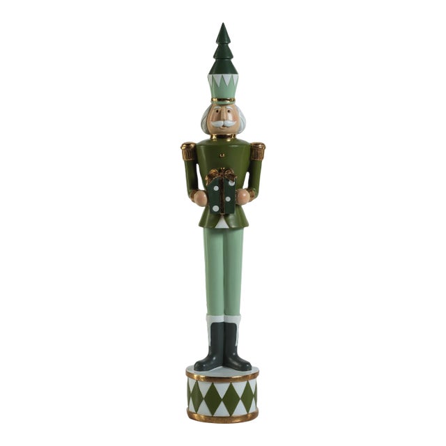 Clarence 18.5" Nutcracker Soldier Figurine For Sale